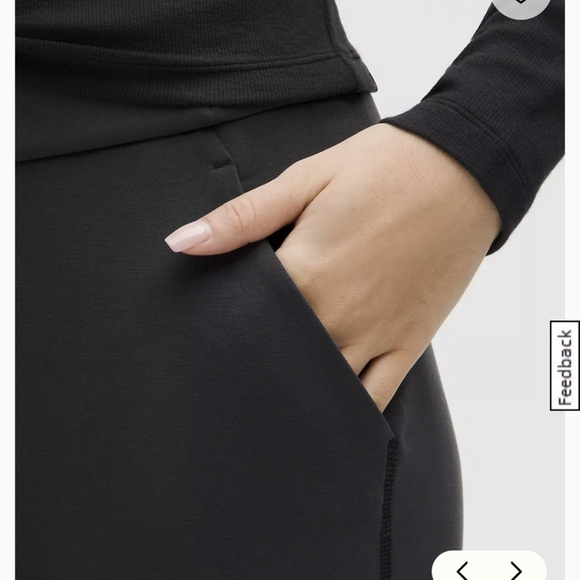 Lululemon Softstreme High-Rise Straight-Leg Pant Black - Picture 5 of 12